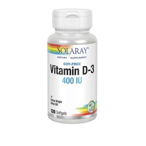 Vitamina D3 400UI, 120 perlas