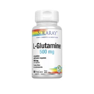 L-Glutamina 500mg, 50 càpsules
